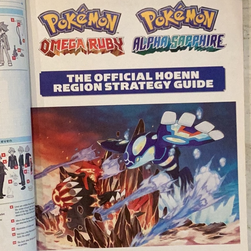 Pokemon Omega Ruby & Pokemon Alpha Sapphire Official Strategy Guide Hoenn Region - Picture 5 of 12